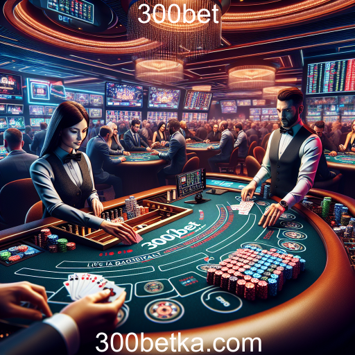 A Experiência Imersiva dos Jogos Ao Vivo na 300bet